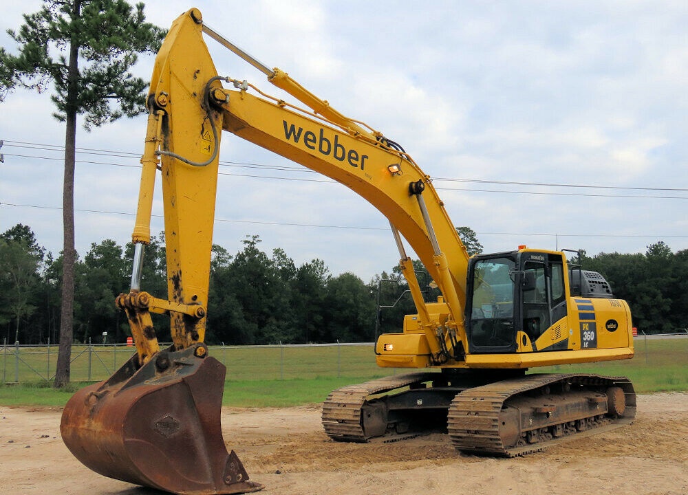 2016 Komatsu PC360LC-11 Hydraulic Excavator Trackhoe AC Cab Diesel Air Conditioning and Heater