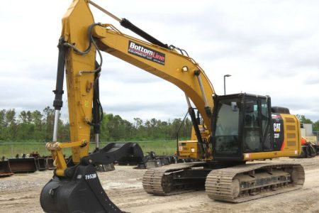 2016 Caterpillar 323FL Excavator Hydraulic Thumb A/C Cab Trackhoe Air Conditioning / Heater