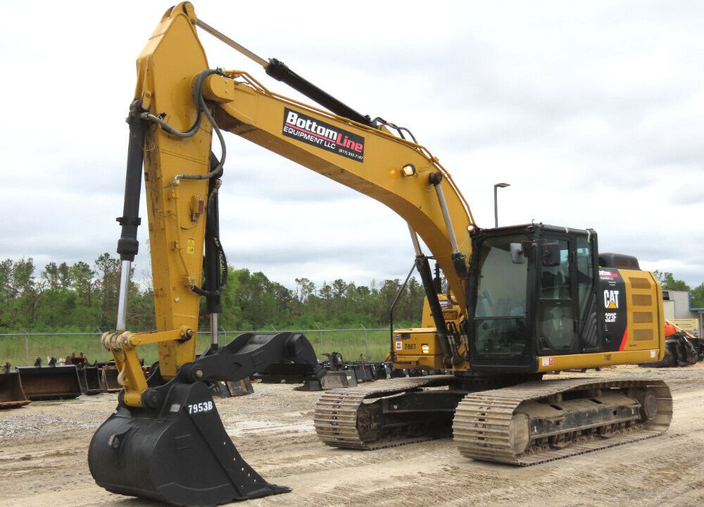 2016 Caterpillar 323FL Excavator Hydraulic Thumb A/C Cab Trackhoe Air Conditioning / Heater