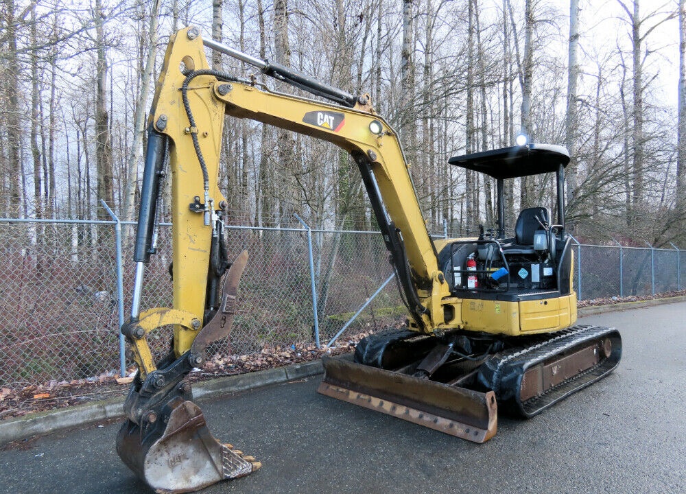 2008 Caterpillar 305C CR Hydraulic Mini Excavator Aux Hyd Thumb Blade Hydraulic Thumb