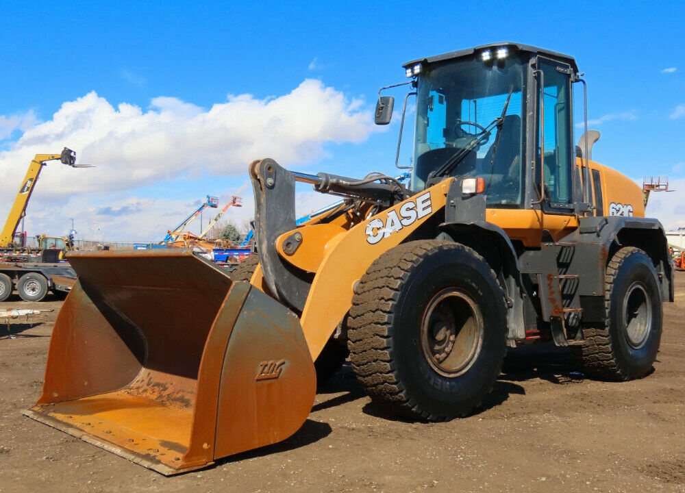 2017 Case 621G Wheel Loader Tractor Hydraulic Q/C 3rd Valve Aux Hyd Fully adjustable suspension seat