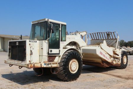 2006 Terex TS14G Motor Scraper Elevating Tractor 20 CuYd Capacity Diesel Sliding Scraper Plate