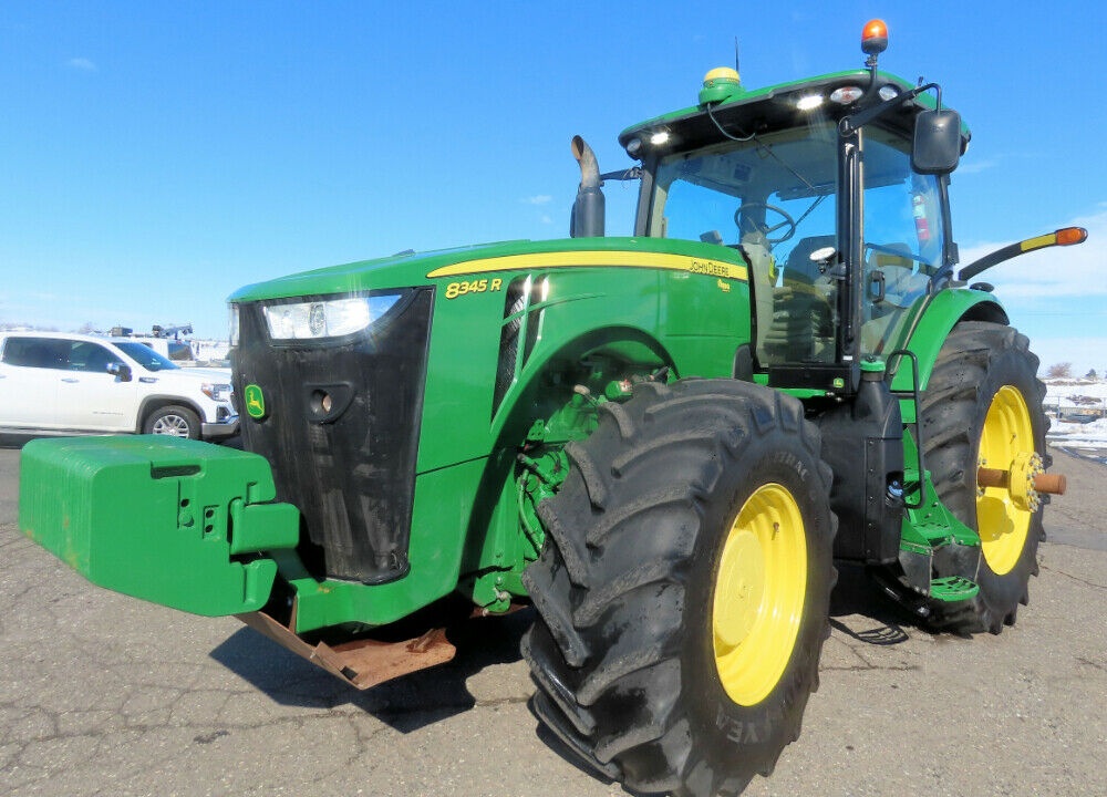 2016 John Deere 8345R 4WD Agricultural Row-Crop Tractor Cab A/C 9.0L StarFire 3000 GPS receiver