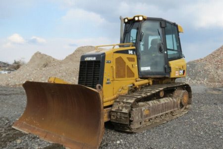 2010 Caterpillar D4K XL Crawler Dozer Tractor A/C Cab 6-Way Blade Drawbar