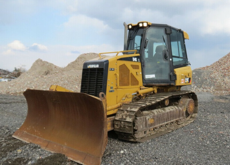 2010 Caterpillar D4K XL Crawler Dozer Tractor A/C Cab 6-Way Blade Drawbar