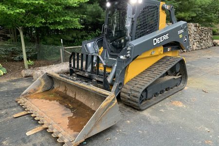 2018 John Deere 333G Skid Steer Track Unit Joystick Extremely Clean