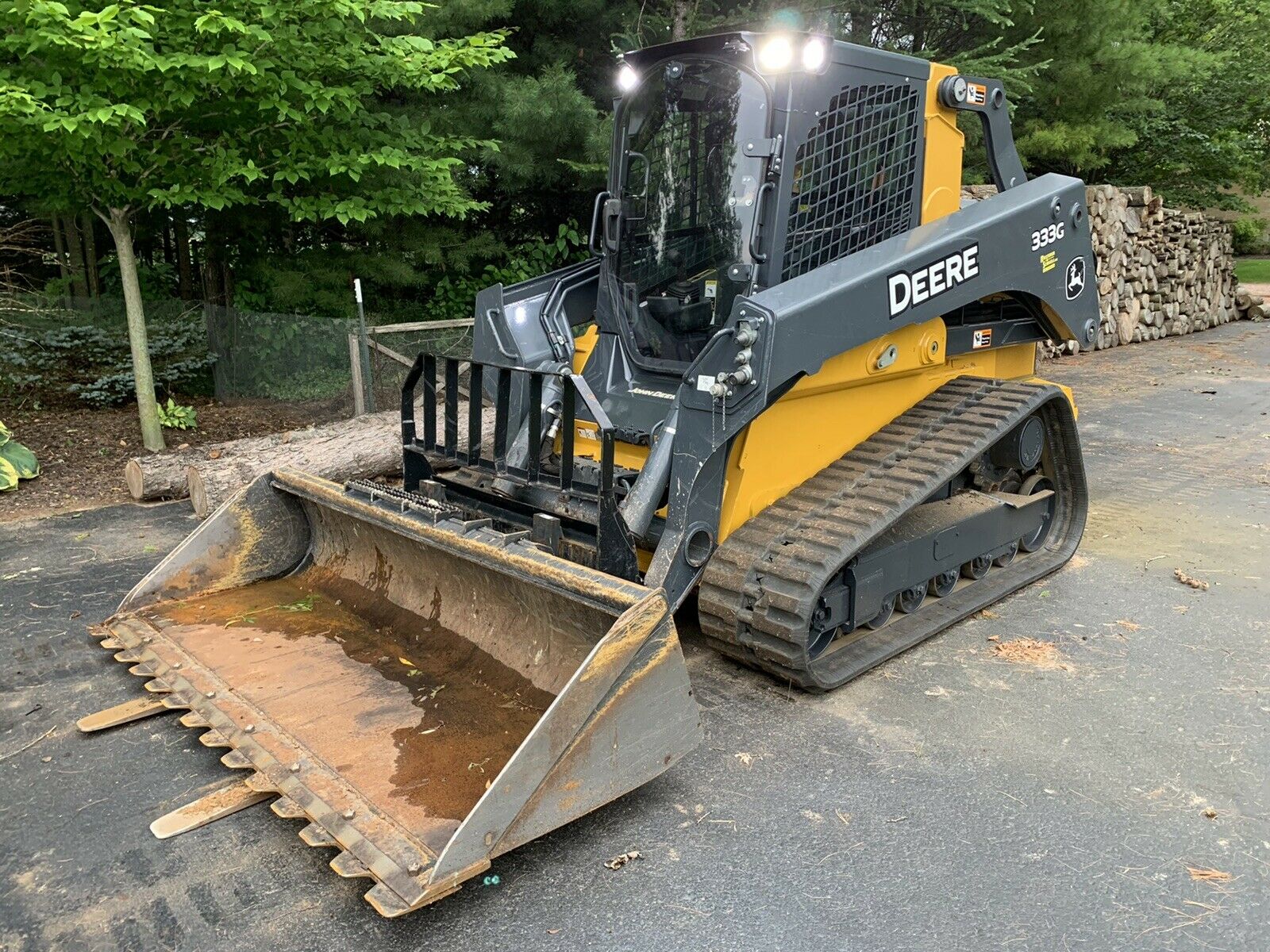 2018 John Deere 333G Skid Steer Track Unit Joystick Extremely Clean