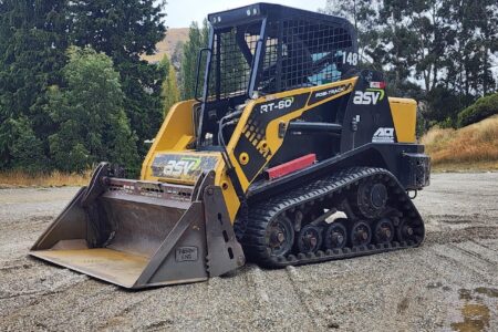 2017 ASV RT-60 Skid Steer Track Loader Open Cab Crawler Compact Suspension seat