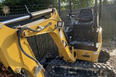 2018 Caterpillar 301.7D CR Two Bucket And Augers Engine Yanmar 17.7 HP