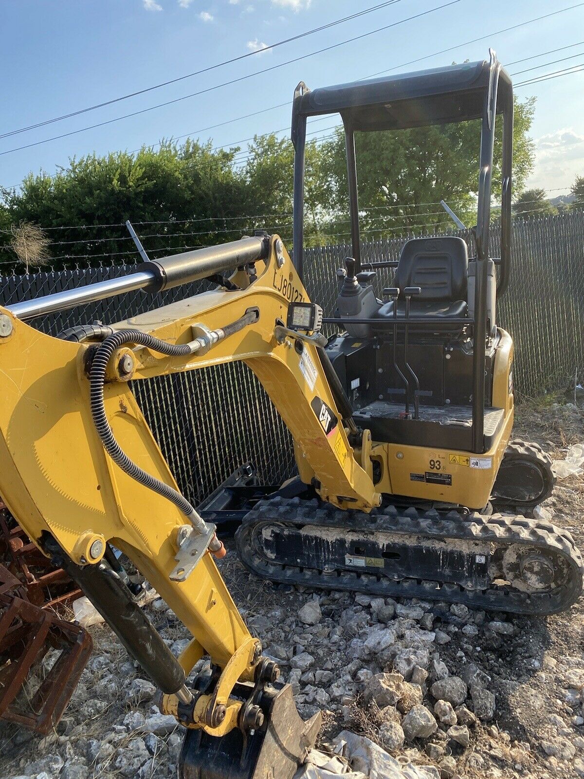 2018 Caterpillar 301.7D CR Two Bucket And Augers Engine Yanmar 17.7 HP