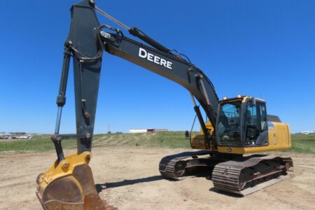 2012 John Deere 210G LC Excavator Cab A/C Aux Hydraulics Trackhoe