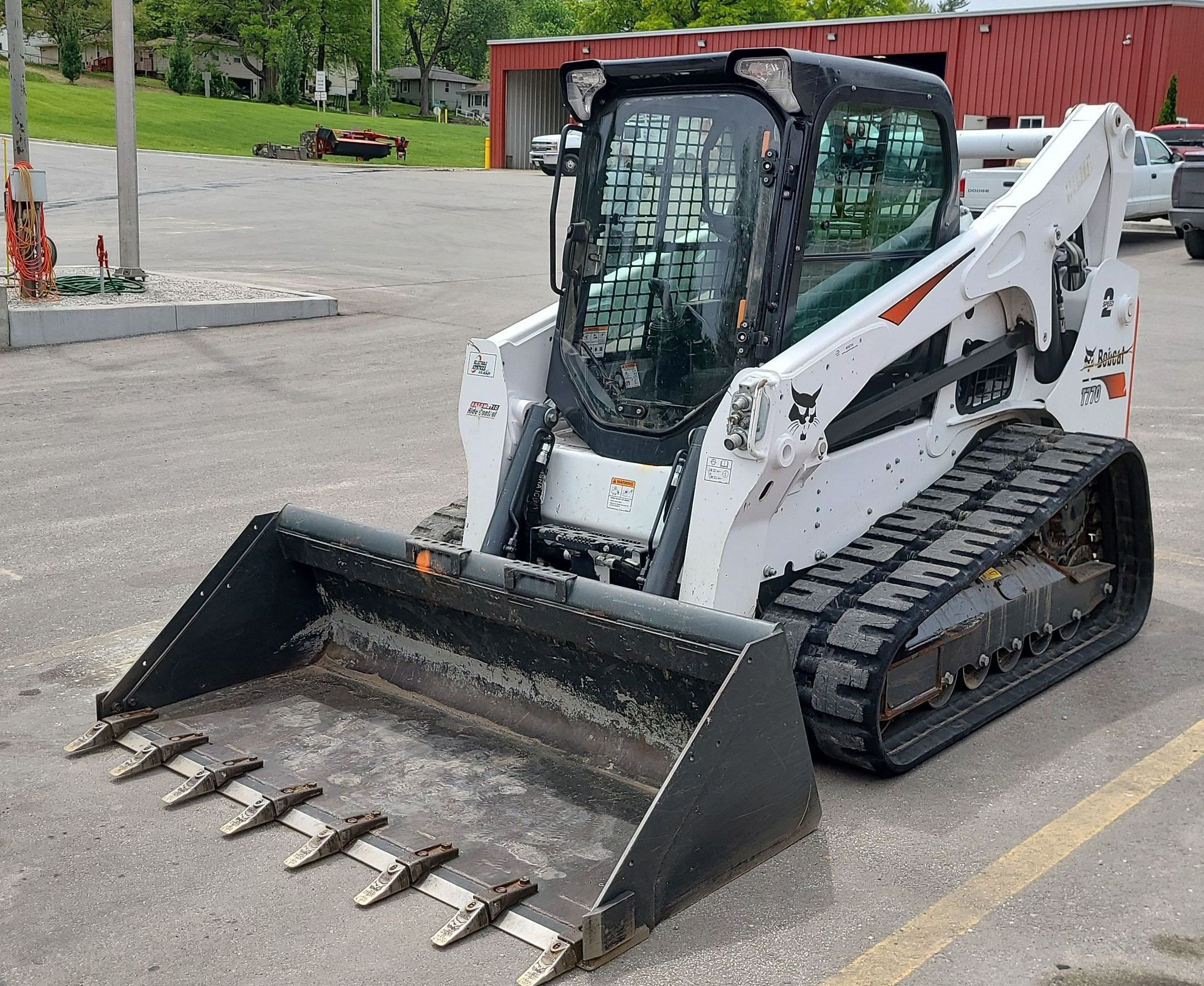 2021 Bobcat T770 Skid Steer Track Loader AC Cab Crawler High Flow 2 Speed