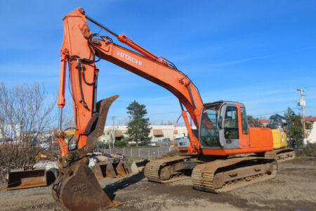 2006 Hitachi ZX200LC Hydraulic Excavator Aux Hyd Thumb Q/C Cab A/C Isuzu